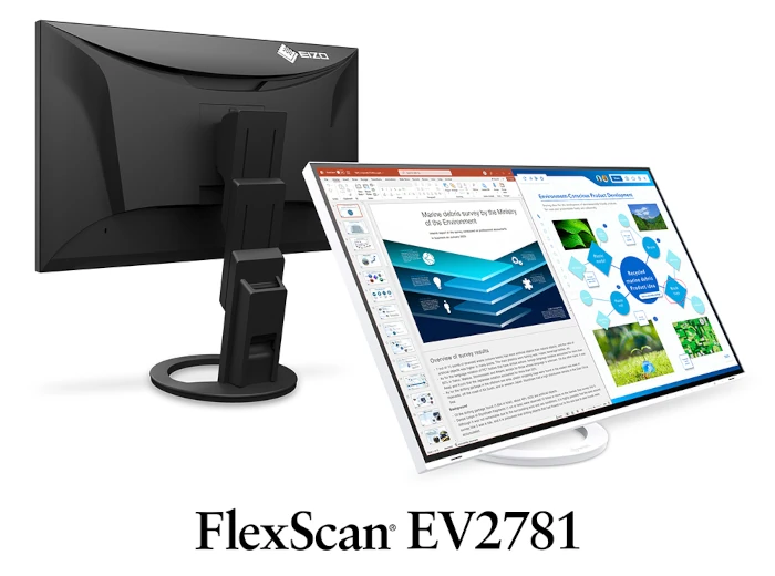 ディスプレイ・モニター本体 EIZO FlexScan EV2781-BK Monitor EIZO FlexScan EV2781-BK | Wzorniki.eu | EIZO